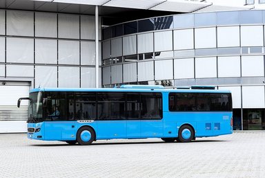 Setra S 515 LE test vehicle