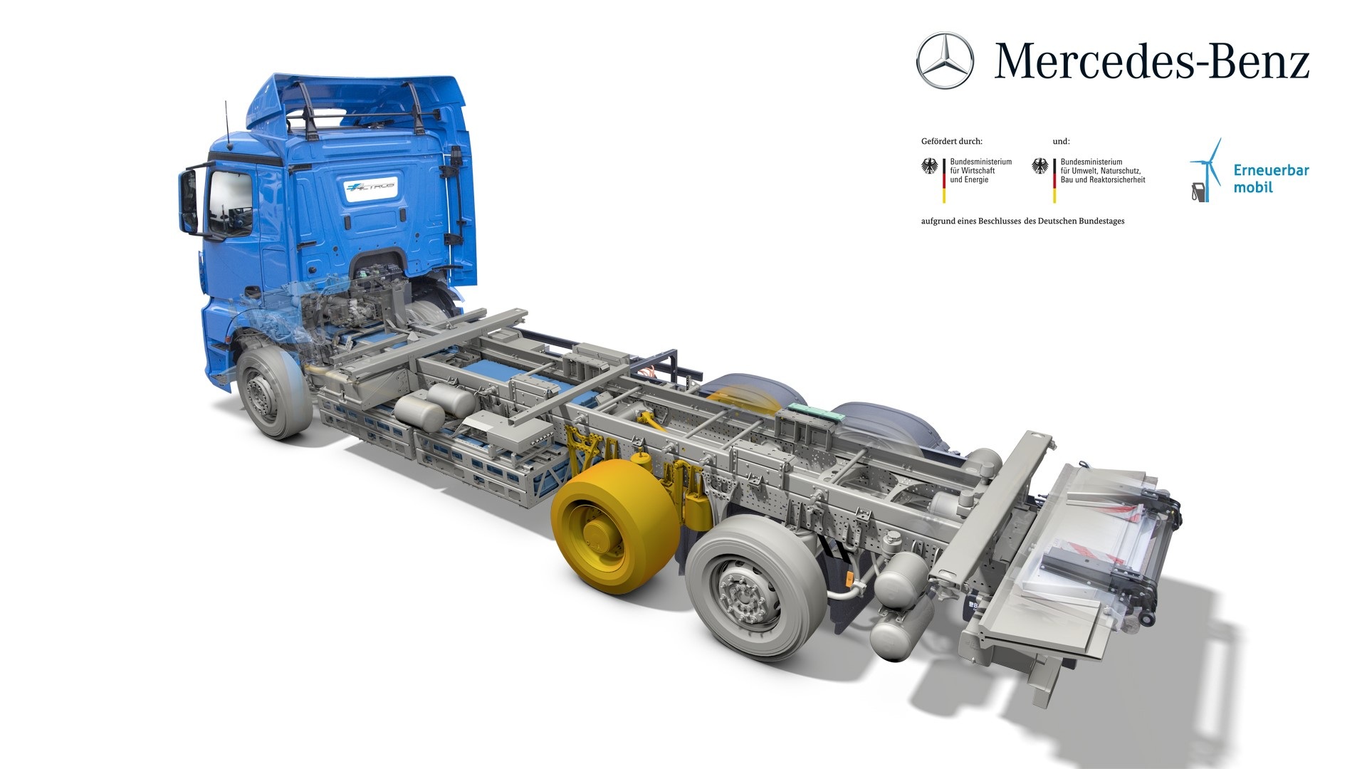 Vollelektrische Mercedes-Benz Lkw für den schweren Verteilerverkehr: Nachhaltig, vollelektrisch und leise: Mercedes-Benz eActros geht 2018 in den Kundeneinsatz