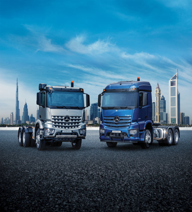 Daimler Trucks bringt aktuelle Mercedes-Benz Lkw-Generation in Wachstumsmärkte in Nahost und Afrika