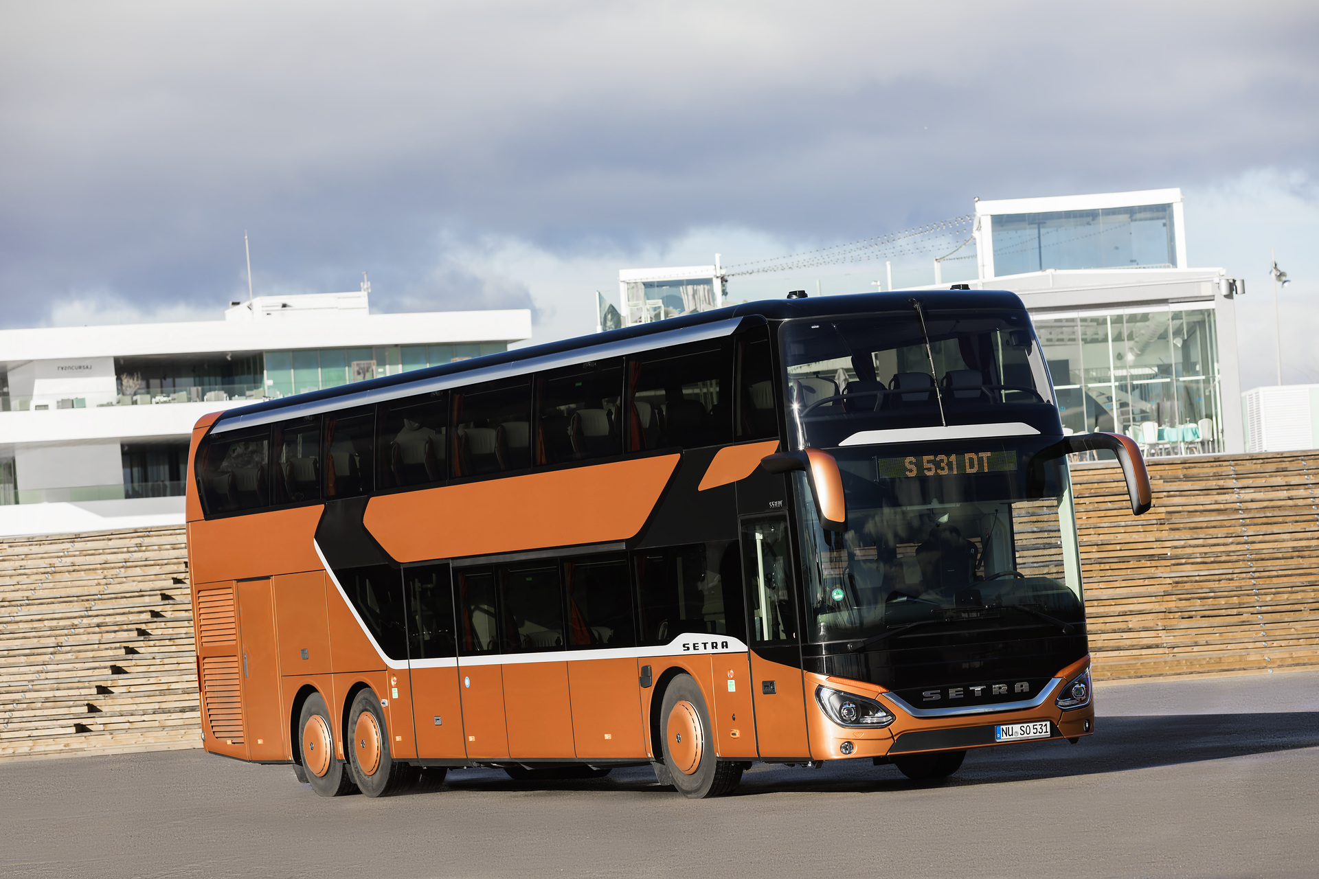 Setra S 531 DT TopClass 500, model year 2017