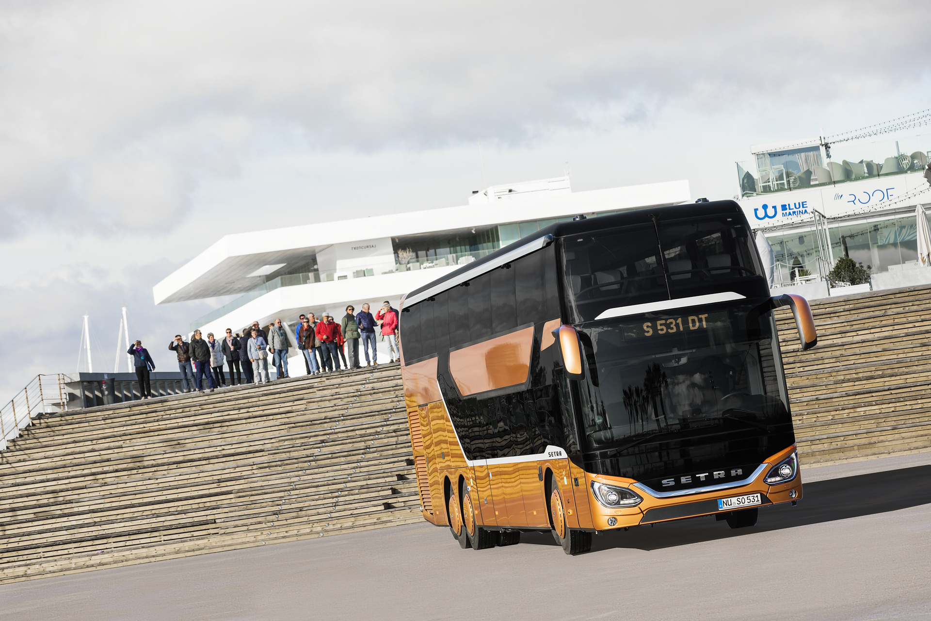 Setra S 531 DT TopClass 500, model year 2017