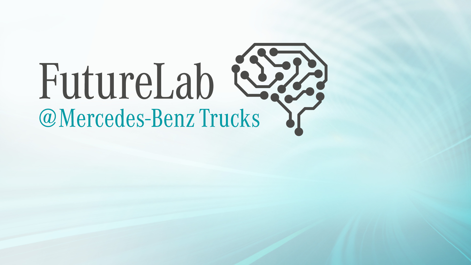 Mercedes-Benz Trucks: FutureLab@Mercedes-Benz Trucks:  How Mercedes-Benz Trucks is developing the truck of the future: high-calibre experts, exclusive insights