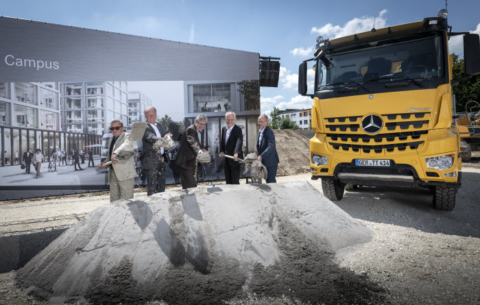 Spatenstich für neuen „Daimler Trucks Campus“ in Leinfelden-Echterdingen