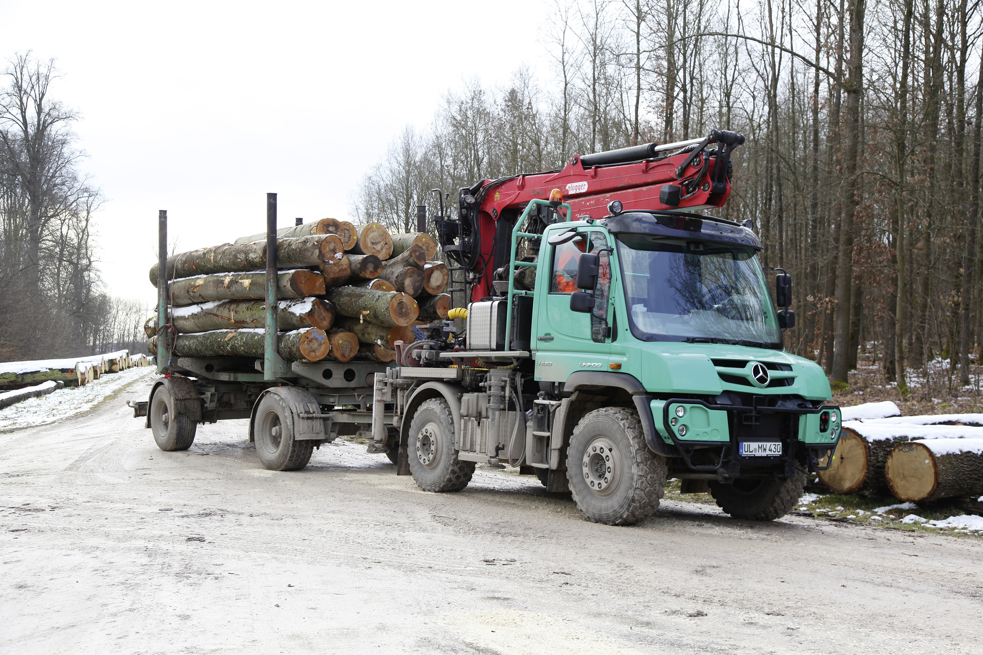 Mercedes-Benz Special Trucks in Wald und Forst: Mercedes-Benz Unimog erstmals auf der Interforst 2018