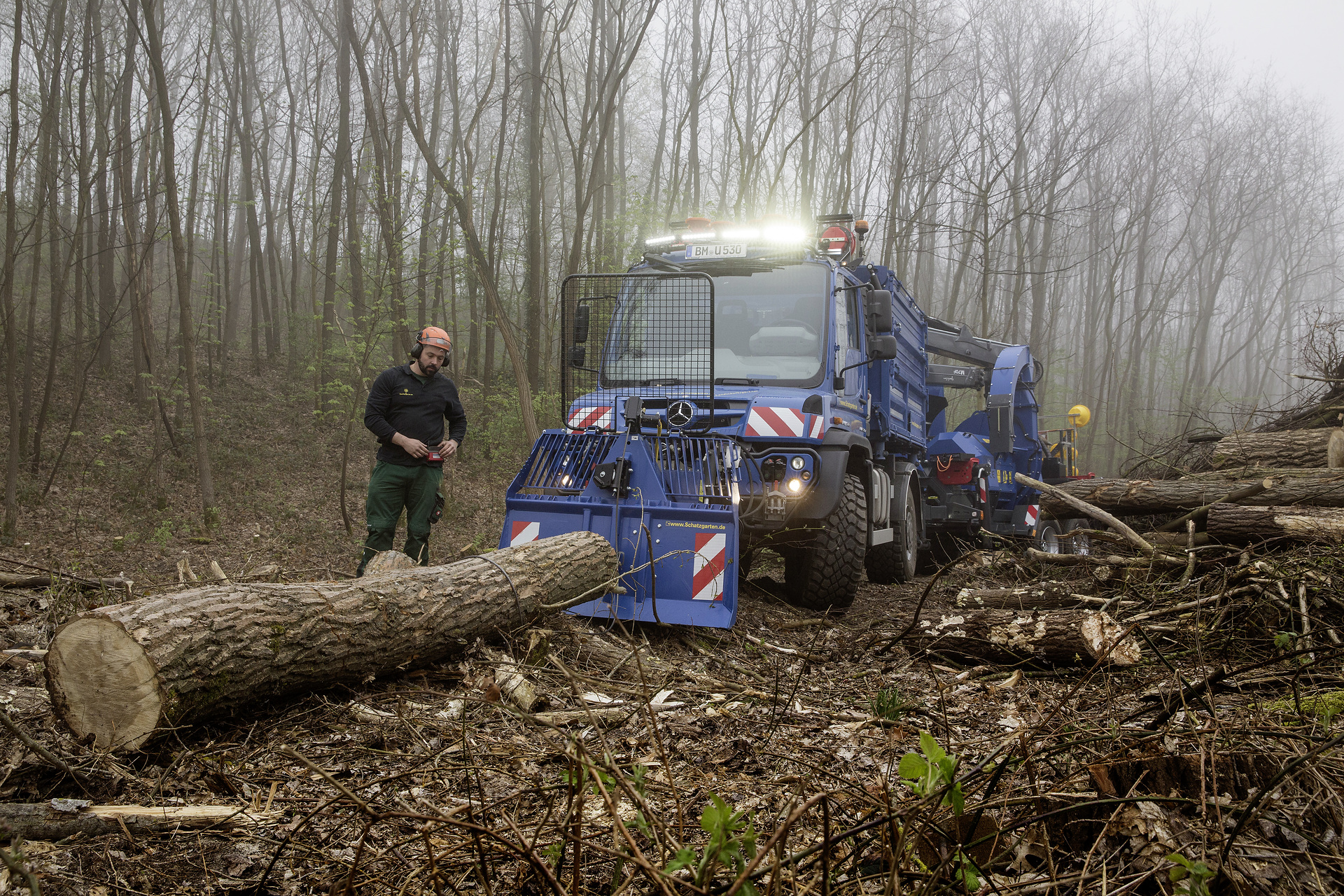 Mercedes-Benz Special Trucks in Wald und Forst: Mercedes-Benz Unimog erstmals auf der Interforst 2018