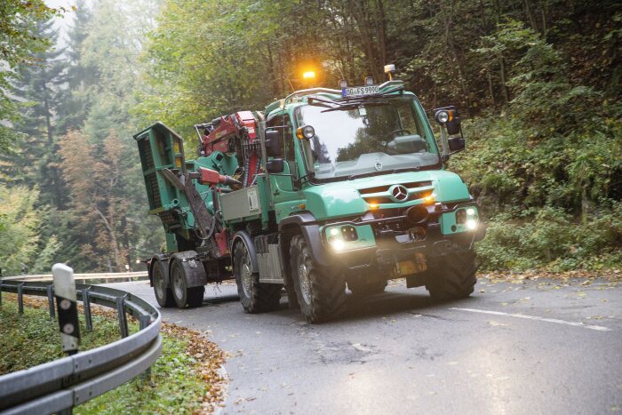 Mercedes-Benz Special Trucks in Wald und Forst: Mercedes-Benz Unimog erstmals auf der Interforst 2018