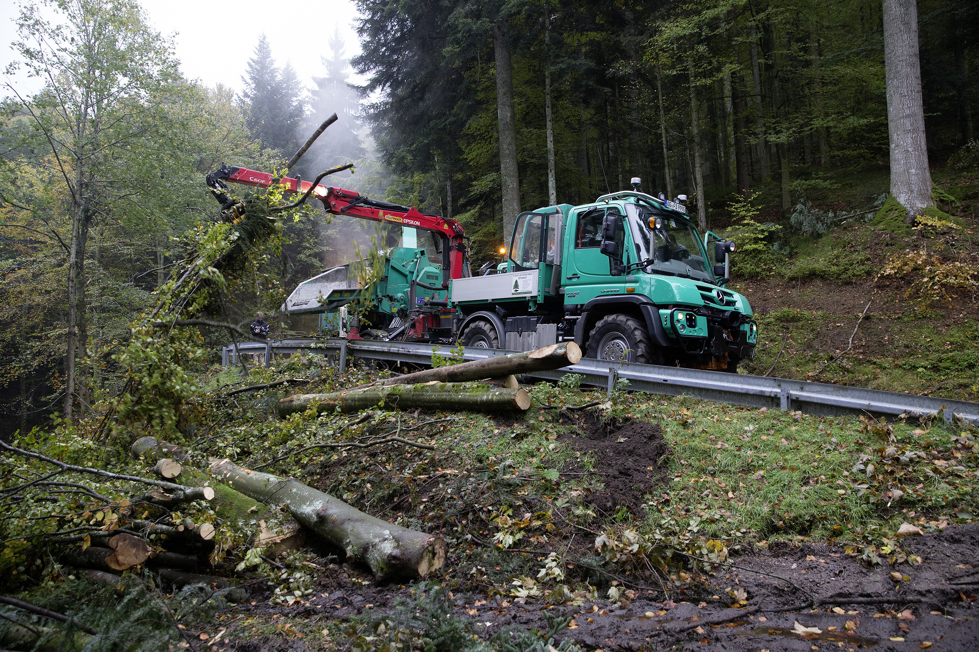 Mercedes-Benz Special Trucks in Wald und Forst: Mercedes-Benz Unimog erstmals auf der Interforst 2018