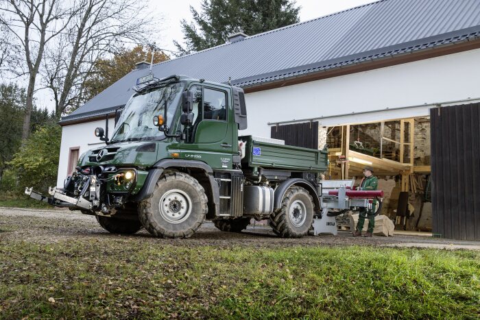 Mercedes-Benz Special Trucks in Wald und Forst: Mercedes-Benz Unimog erstmals auf der Interforst 2018