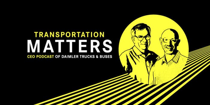 CEO-Podcast Transportation Matters: Martin Daum spricht mit Brad White über Purpose – Modeerscheinung oder unabdingbar?