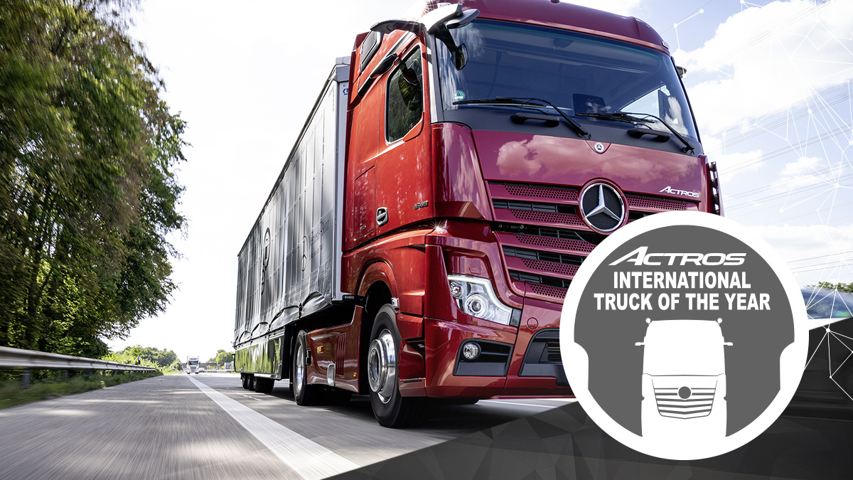 The new Actros – Truck of the Year 2020