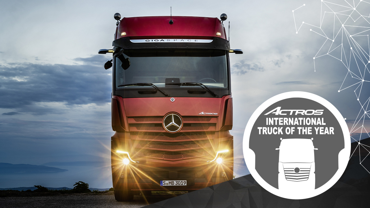 The new Actros – Truck of the Year 2020