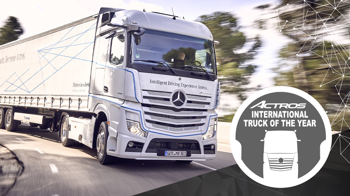 The new Actros – Truck of the Year 2020