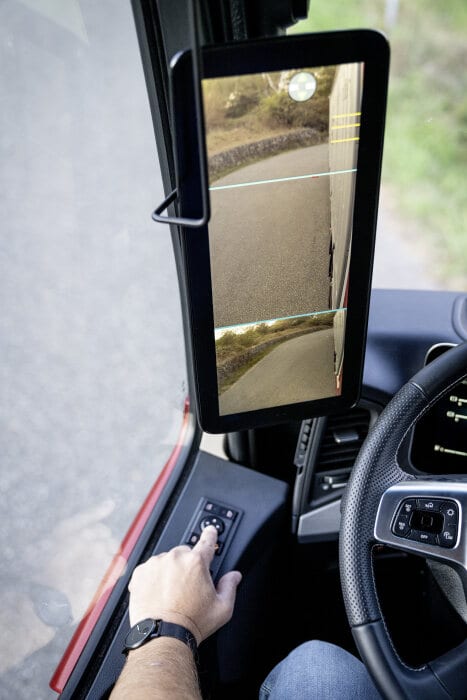 Unique in long-haul transport – MirrorCam replaces the mirror