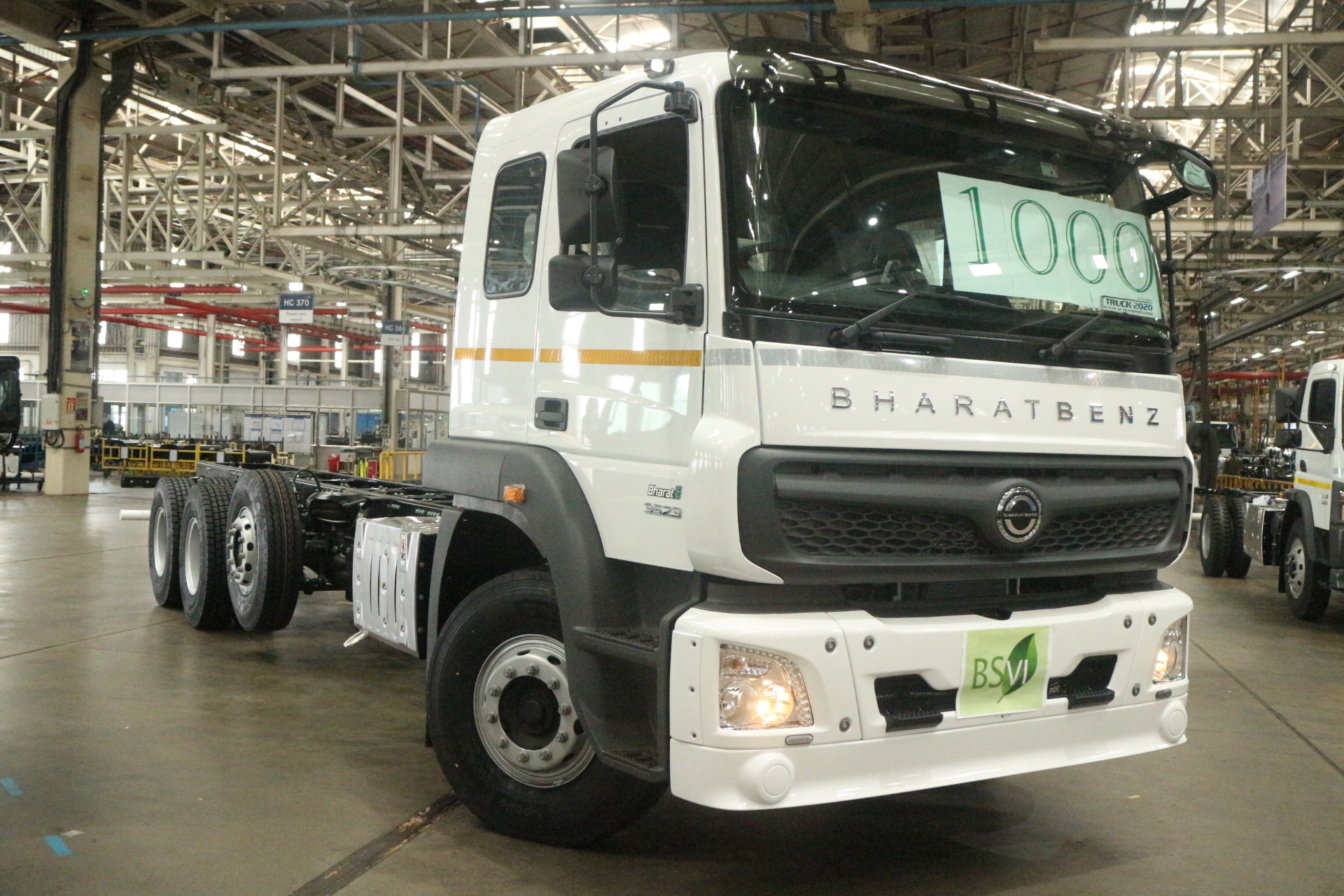 BharatBenz Celebrates New Production Milestones Despite Lockdown