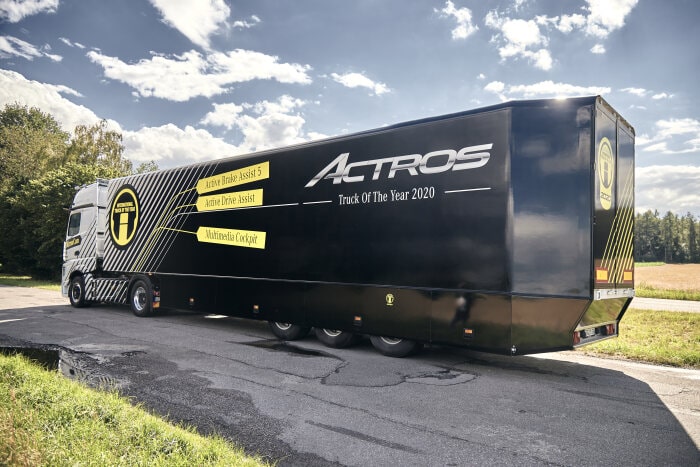 On the road in the International Truck Of The Year 2020: a truck fan tells us all about his dream job