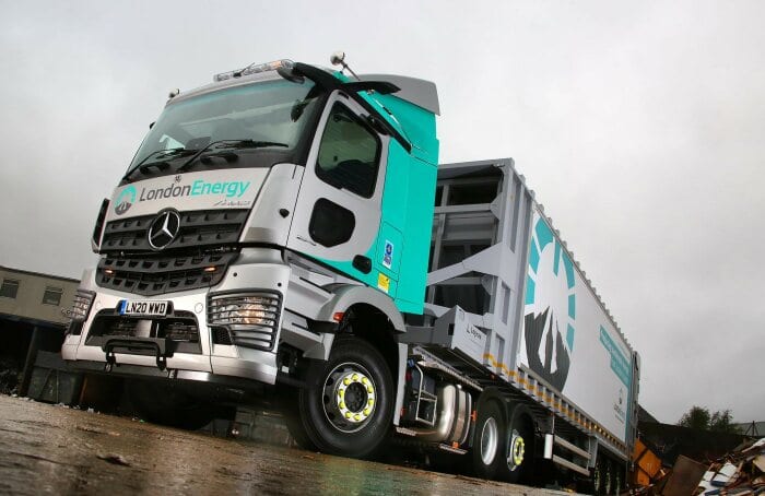 The new Mercedes-Benz Arocs in London – with a focus on safety