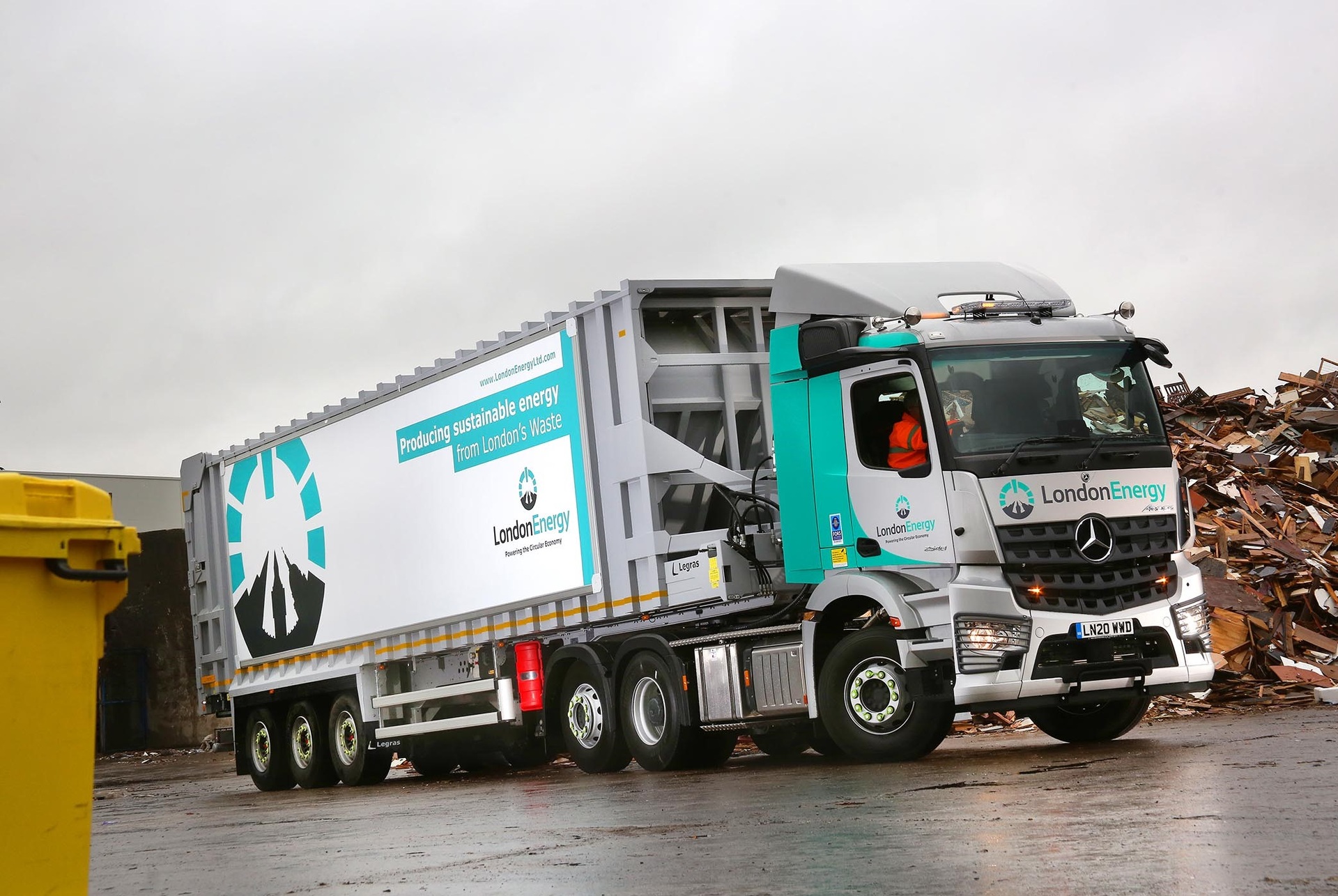 The new Mercedes-Benz Arocs in London – with a focus on safety