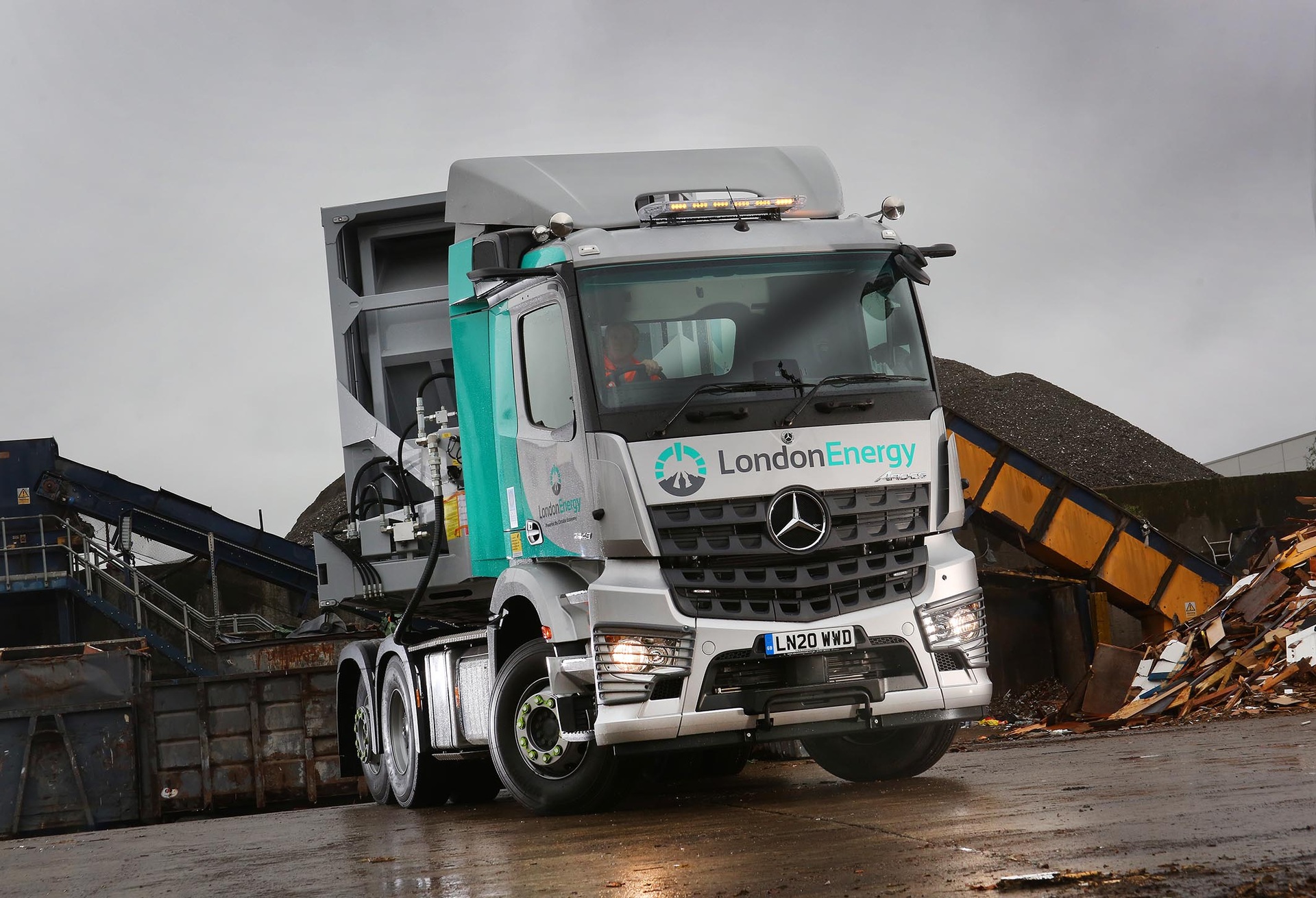 The new Mercedes-Benz Arocs in London – with a focus on safety