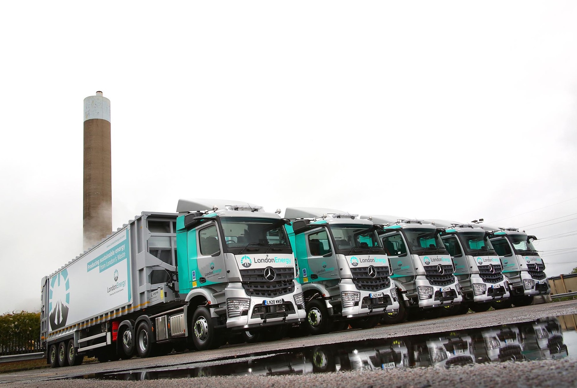 The new Mercedes-Benz Arocs in London – with a focus on safety