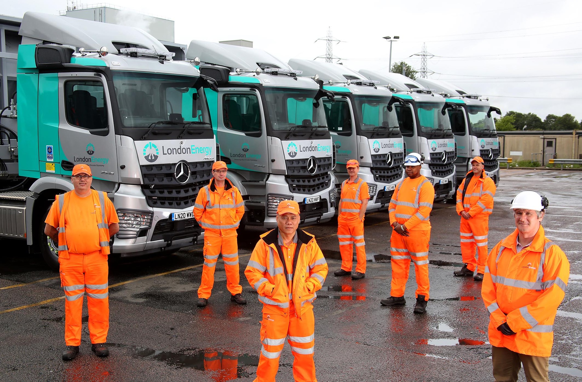 The new Mercedes-Benz Arocs in London – with a focus on safety