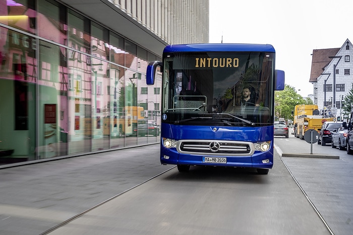 The new Mercedes-Benz Intouro has arrived on the streets of Austria