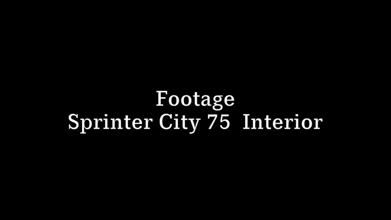 Sprinter City 75 Footage Interior