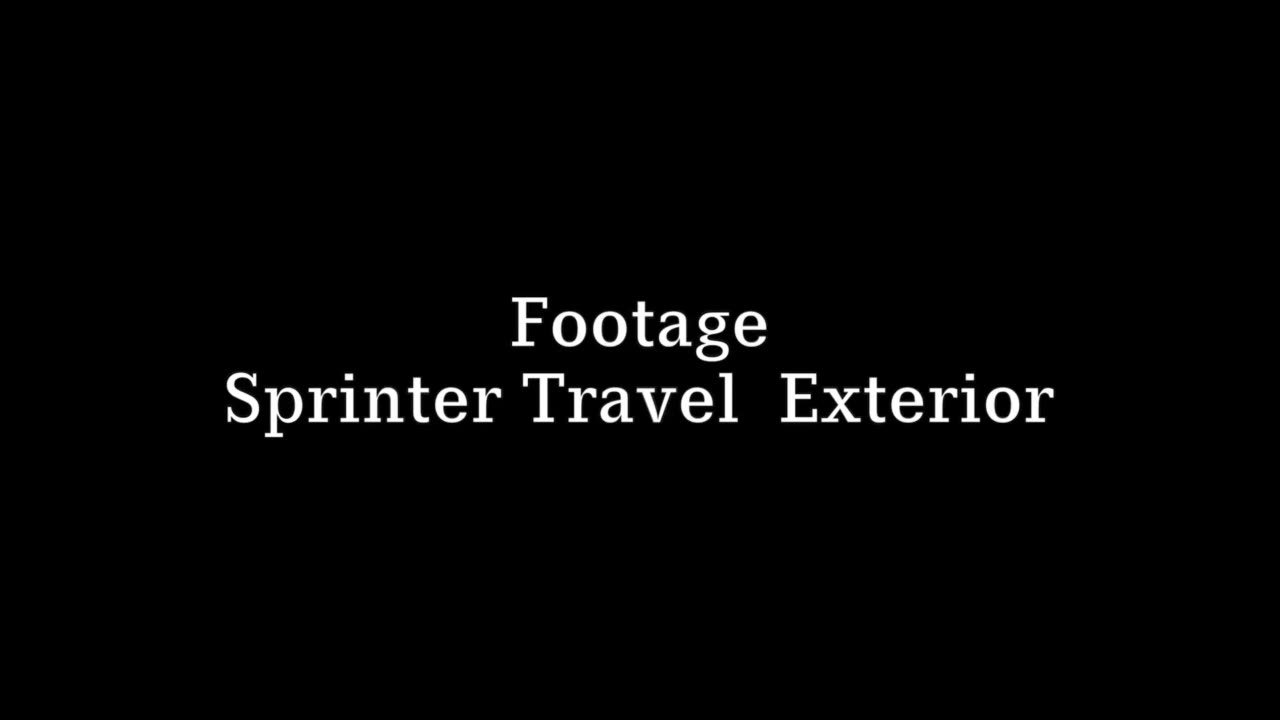 Sprinter Travel Footage Exteroir