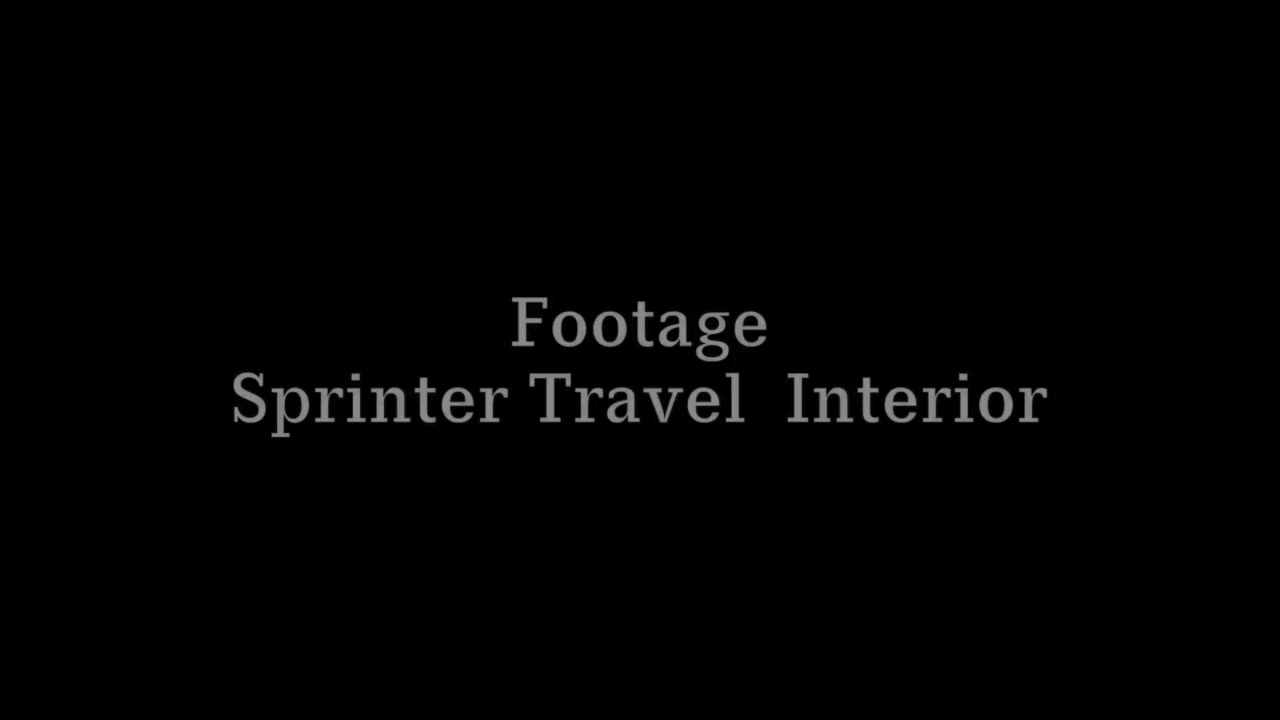 Sprinter Travel Footage Interior