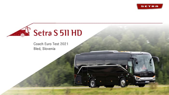 Setra S511 HD - Coach Euro Test 2021