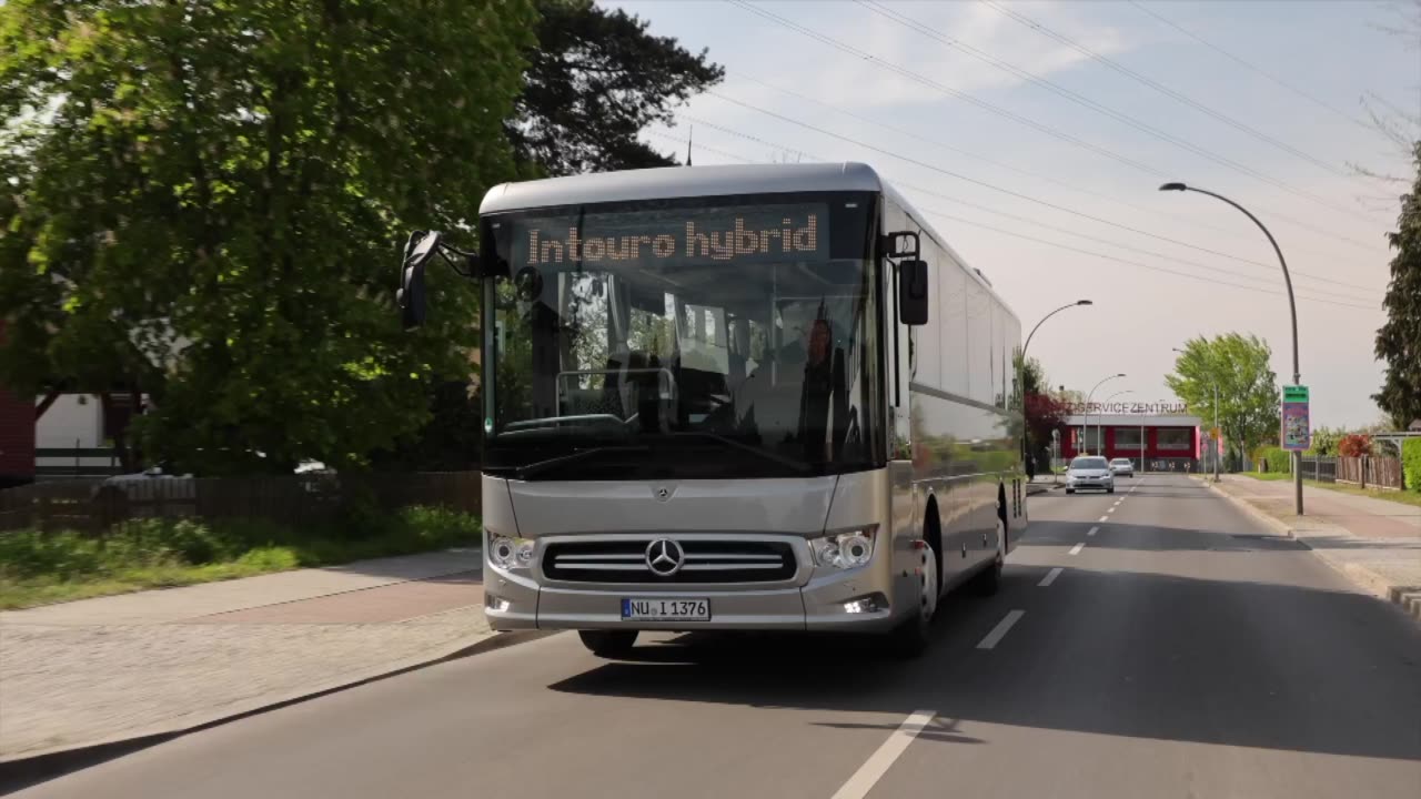 Mercedes-Benz Intouro K hybrid Footage