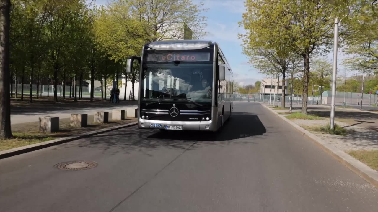 Mercedes Benz eCitaro Footage