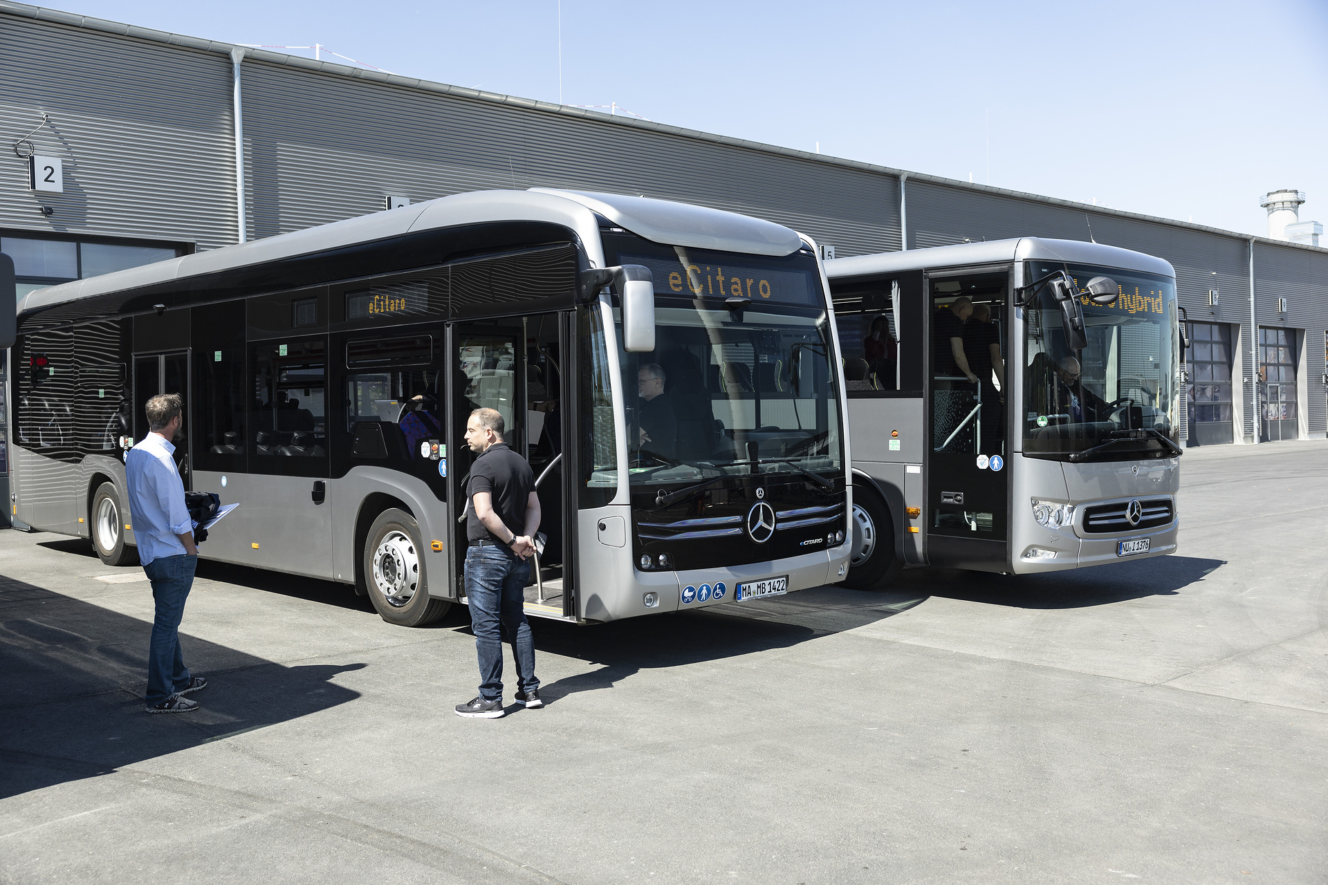 Mercedes-Benz Driving Experience eCitaro and Intouro