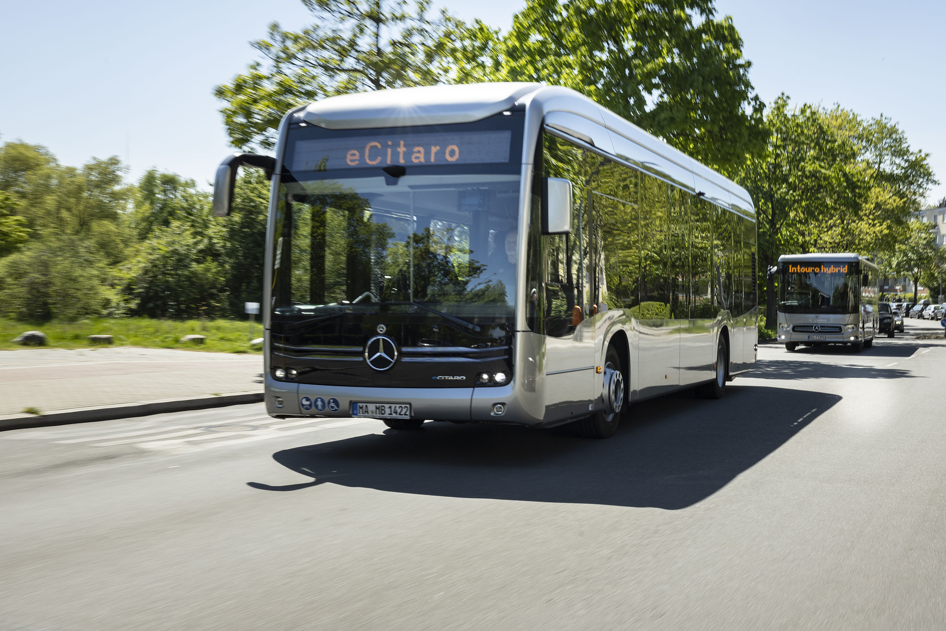 Mercedes-Benz Driving Experience eCitaro and Intouro