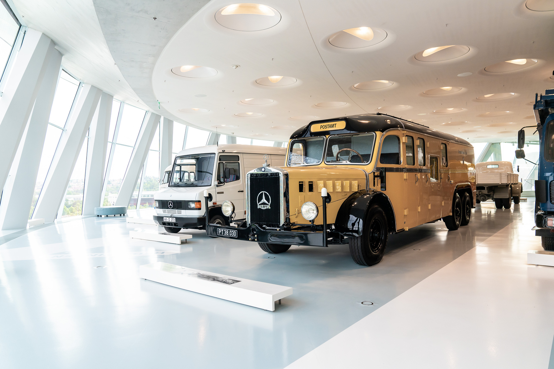 This Mercedes-Benz bus was in service with the Austrian Post until the 1970s