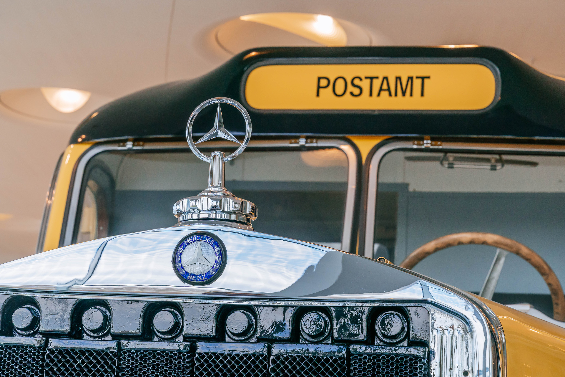 This Mercedes-Benz bus was in service with the Austrian Post until the 1970s