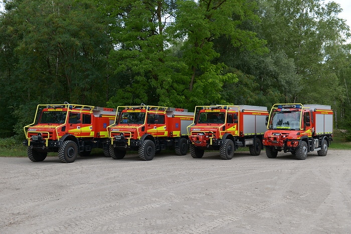 Reinforcement for extreme situations: Stuttgart Fire Department relies on all-terrain Unimog