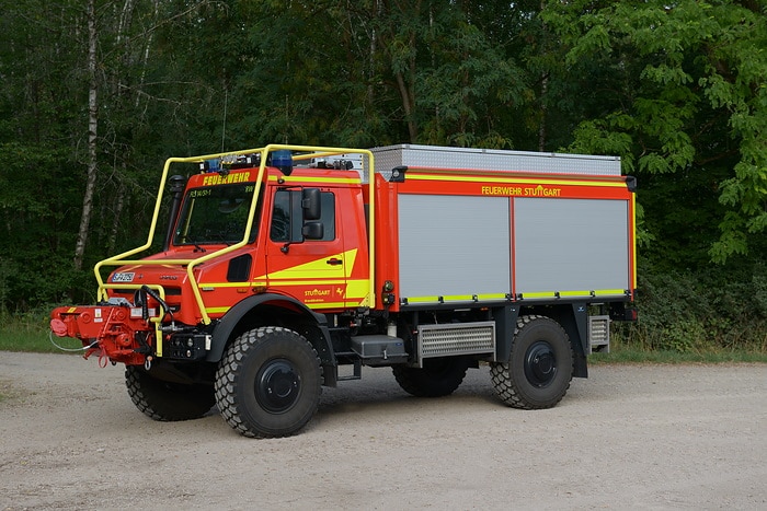 Verstärkung in Extremsituationen: Feuerwehr Stuttgart setzt auf geländegängige Unimog