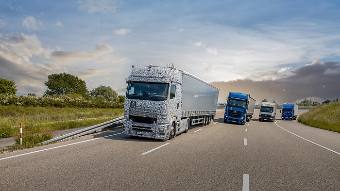 Auf Herz und Nieren getestet: Daimler Truck prüft intensiv seine neuen und weiterentwickelten Sicherheitsassistenzsysteme