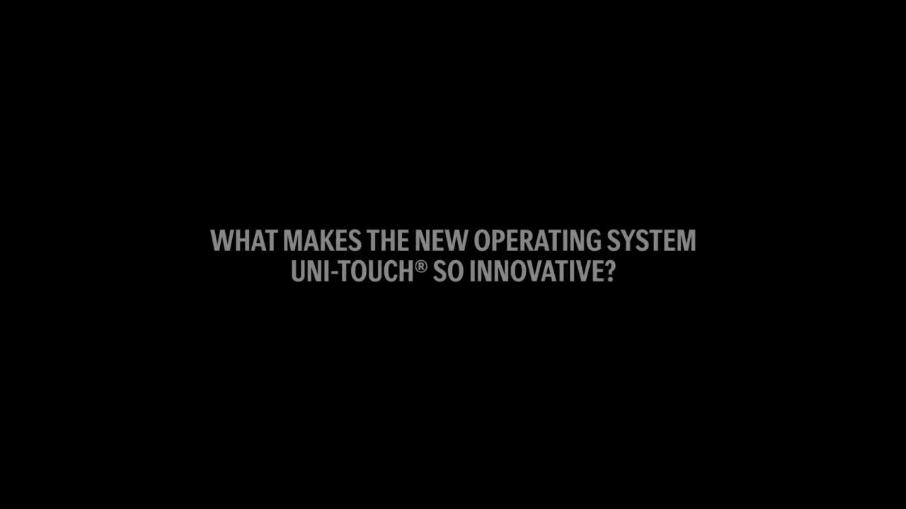 New UNI-TOUCH operating system for Unimog implement carrier – intuitive, flexible, no fuss