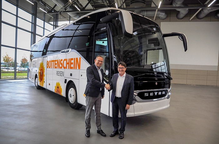 Three bus companies mark their anniversaries with Setra ComfortClass