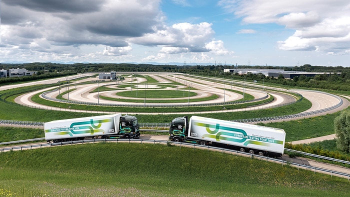 More than 15,000 kilometers traveled all-electric:  Mercedes-Benz eActros 600 testing tour throughout Europe completed successfully