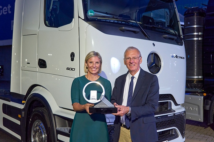 Mercedes-Benz eActros 600 ist “International Truck of the Year 2025"