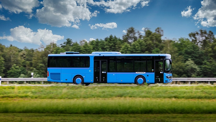 Setra S 515 LE test vehicle