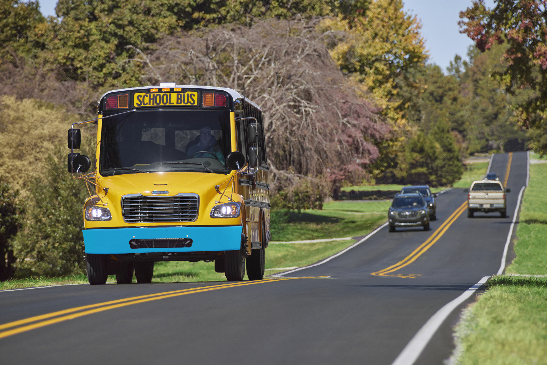 Daimler Truck brand Thomas Built Buses launches second-generation of battery-electric school bus Jouley