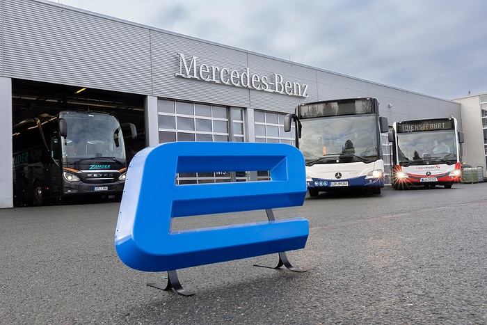 Daimler Buses eröffnet 100. Servicestützpunkt für eCitaro Kunden