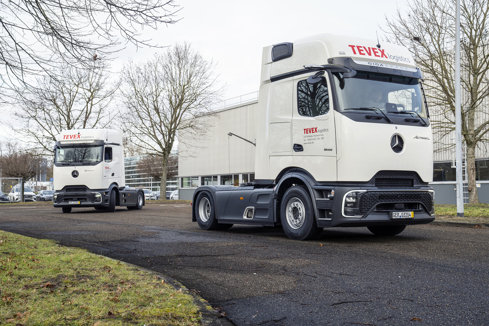 Tevex Logistics modernises its fleet with 150 new Mercedes-Benz Actros L vehicles for greater efficiency and safety