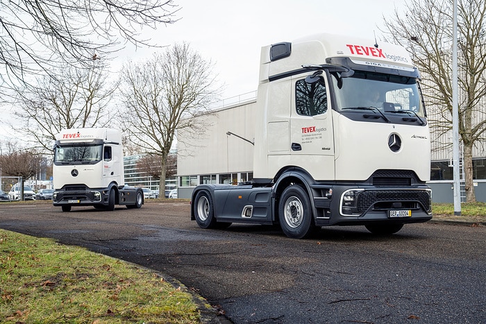 Tevex Logistics modernises its fleet with 150 new Mercedes-Benz Actros L vehicles for greater efficiency and safety