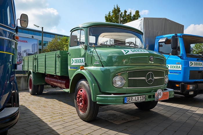 Back at Retro Classics: Mercedes-Benz Trucks Classic with exhibits from the beginnings of the truck