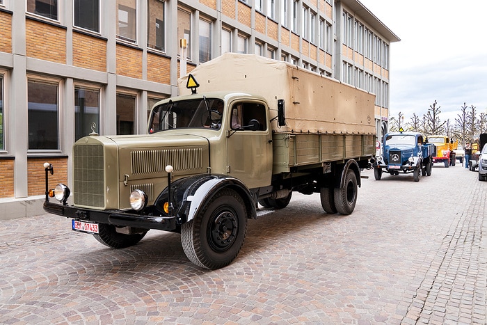 Back at Retro Classics: Mercedes-Benz Trucks Classic with exhibits from the beginnings of the truck