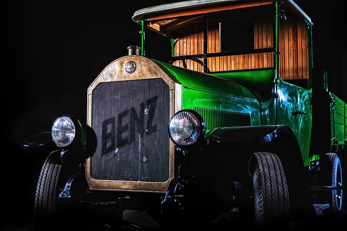 Back at Retro Classics: Mercedes-Benz Trucks Classic with exhibits from the beginnings of the truck